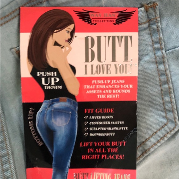 light wash booty lifting jeans! - Picture 5 of 6